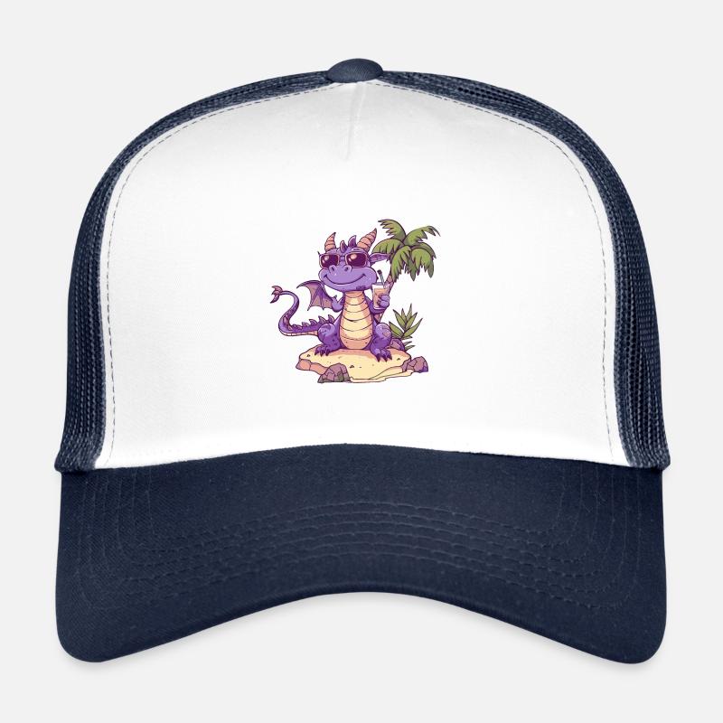 Vacances d’été du Dragon Casquette trucker 