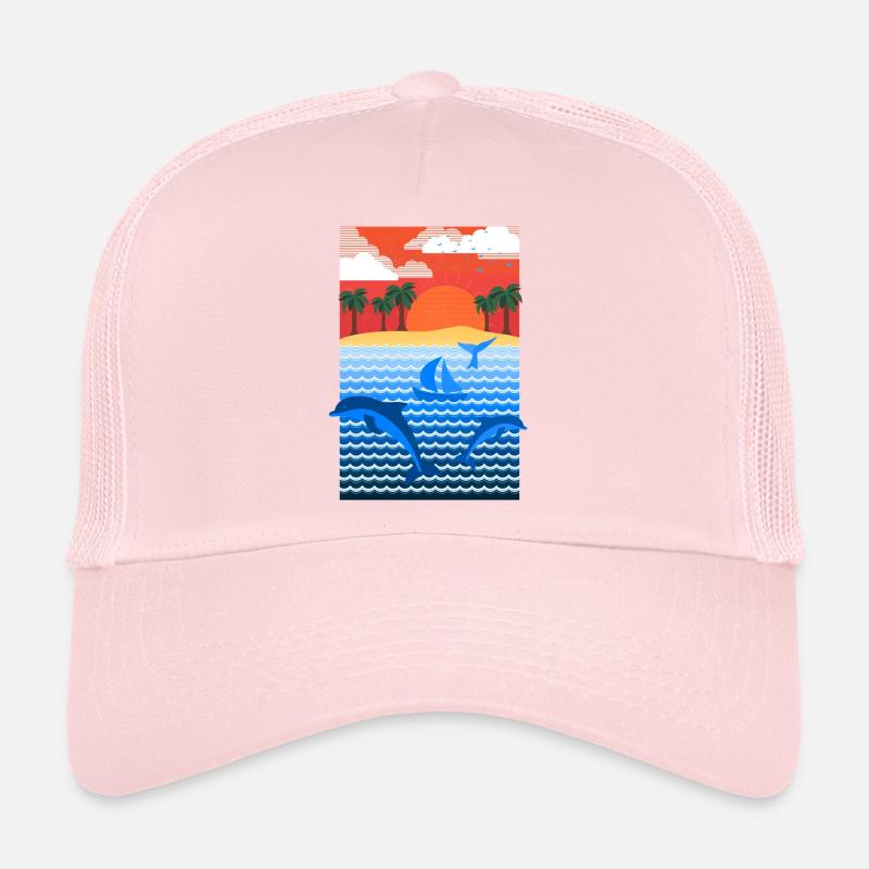Landschaft (Paradies) Trucker Cap