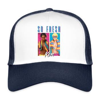 Barbie Ken So Fresh - Casquette trucker  - blanc/marine - Devant