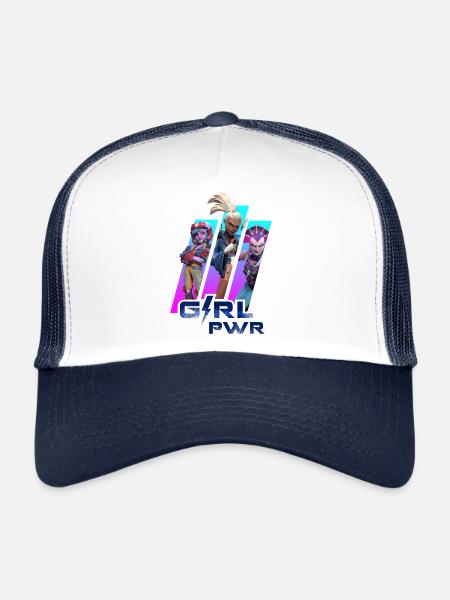 Masters Of The Universe Girls Power - Casquette trucker  - blanc/marine - Devant