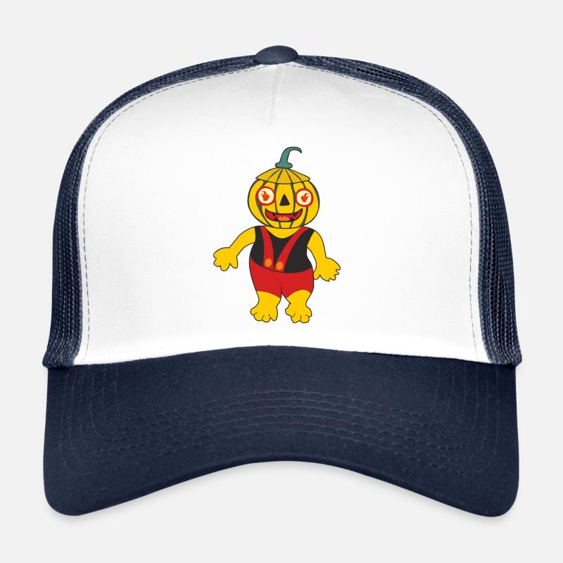 Halloween guy Trucker Cap