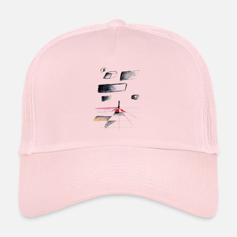 carnet de croquisPage pour blanc Casquette trucker 