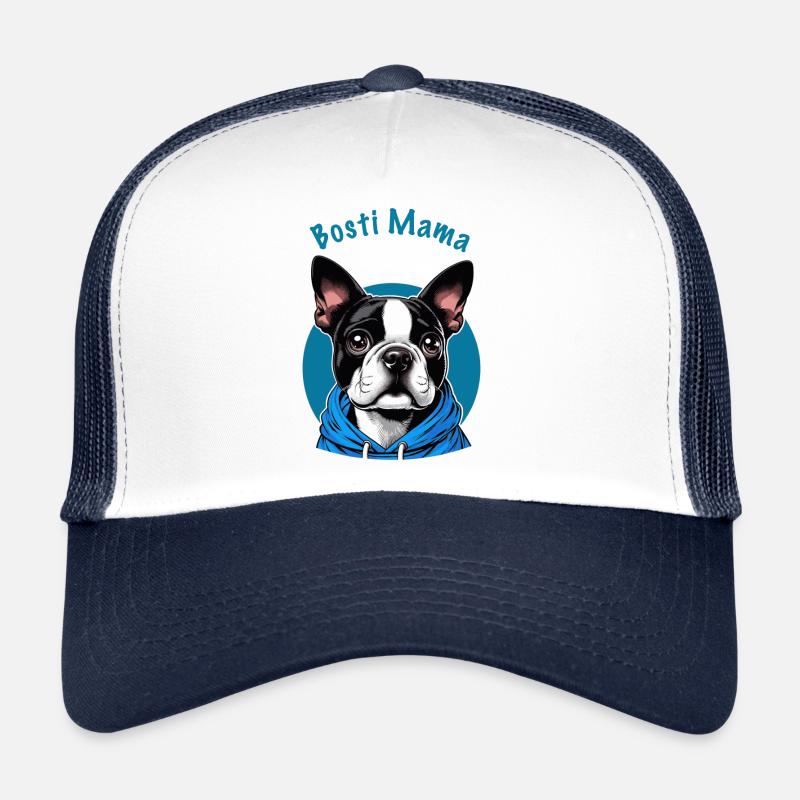 Bosti Mama - Trucker Cap - Weiß/Navy