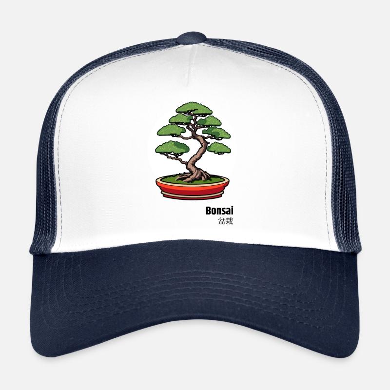 Bonsai Japan Tree Trucker Cap