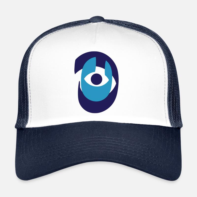 Mauvais œil Nazar calligraphie Casquette trucker 
