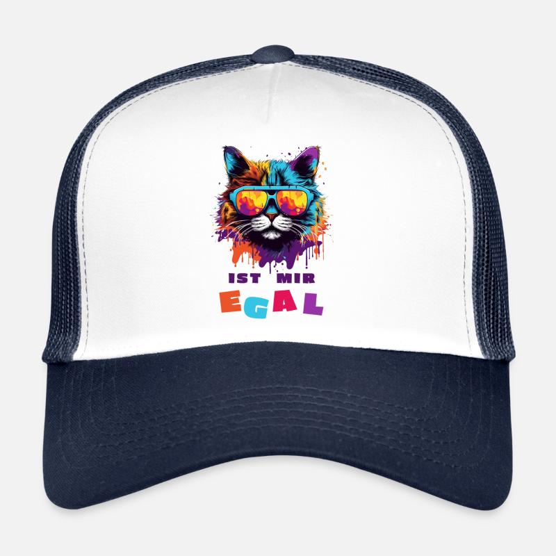Coole Katze - IST MIR EGAL Trucker Cap