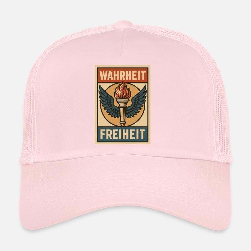 Truth Freedom Flame Trucker Cap