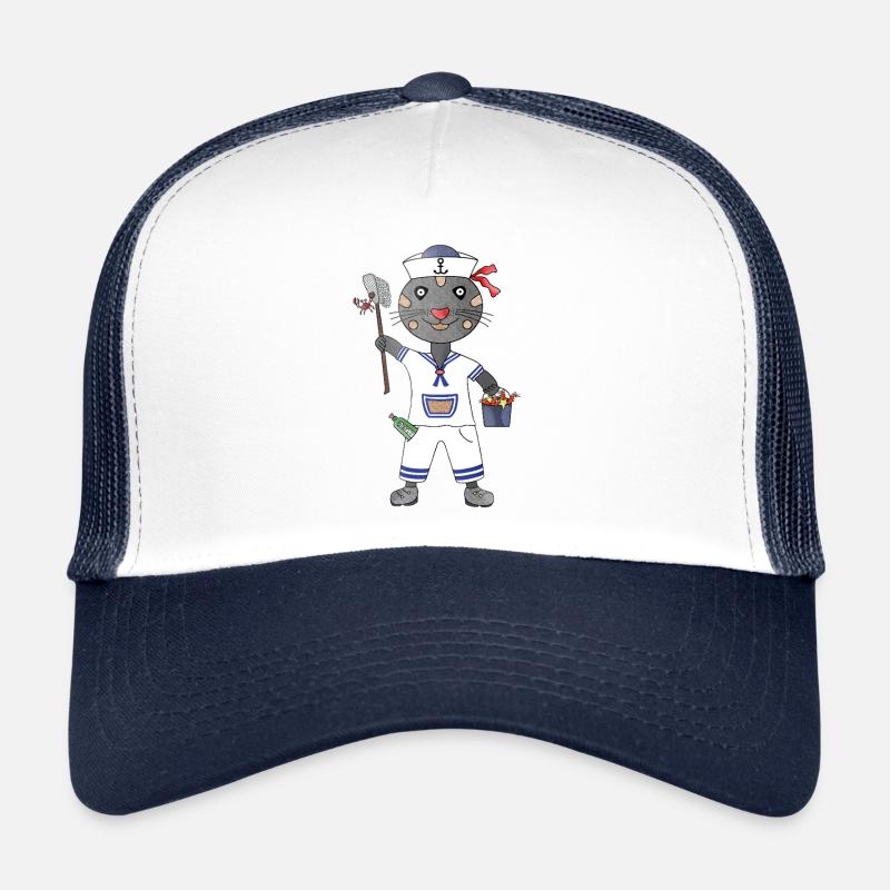 Cap Fin Le Sceau des Marins Casquette trucker 