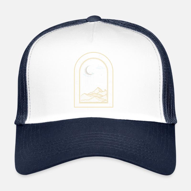 Au-delà du ciel nocturne Casquette trucker 