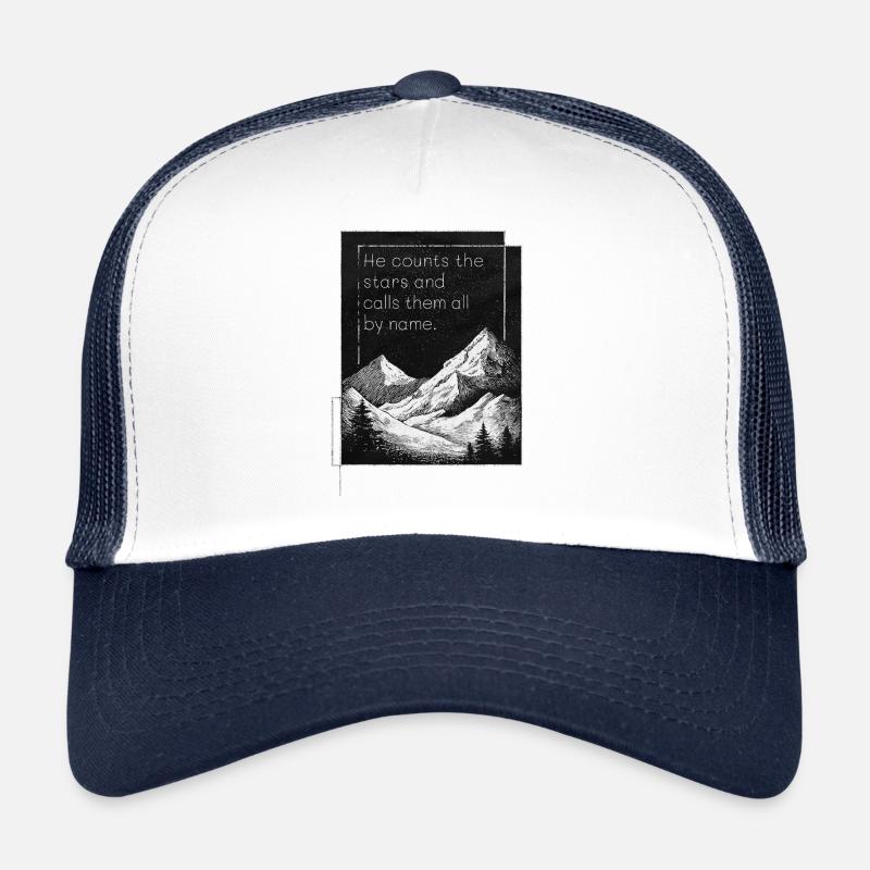 Verset biblique Religieux Casquette trucker 