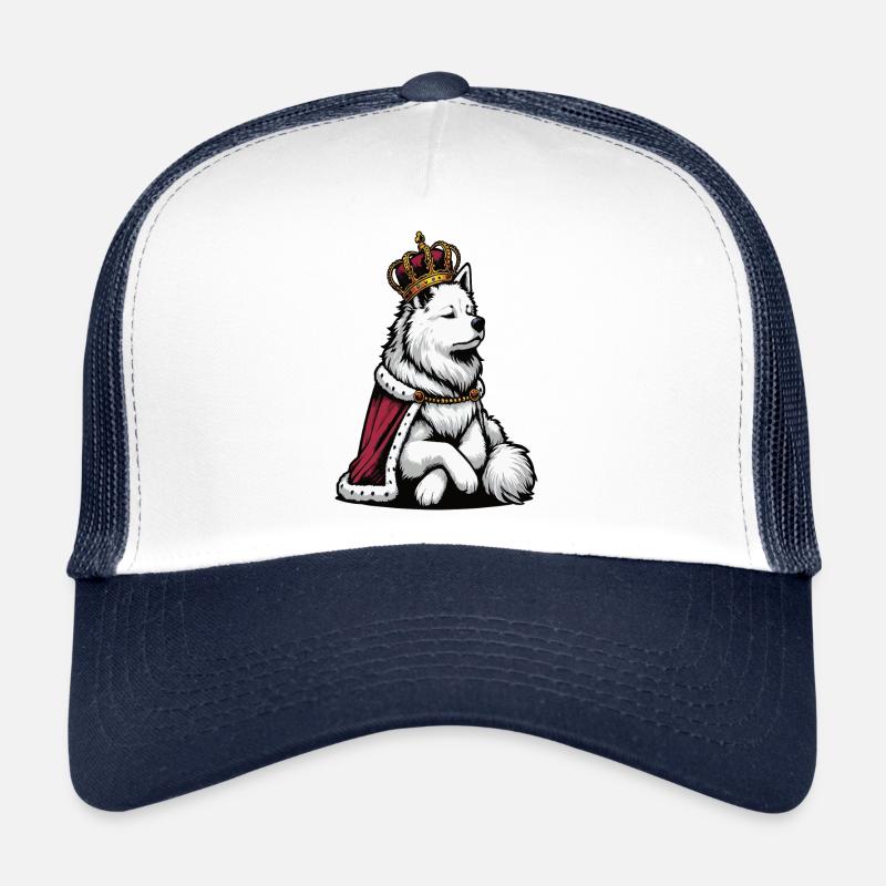 White Shepherd Shepherd Shepherd Dogs Trucker Cap