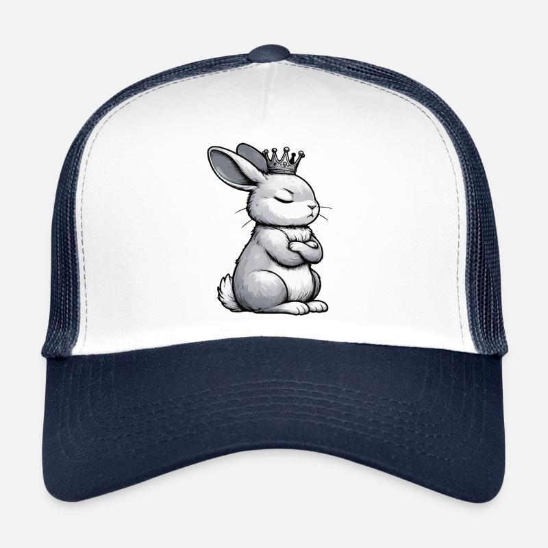 Kaninchen Hase Hasen langohr Klopfer Rammler Trucker Cap