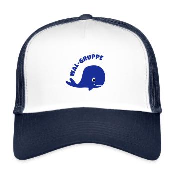 Wal Gruppe - Trucker Cap - Weiß/Navy - Vorne