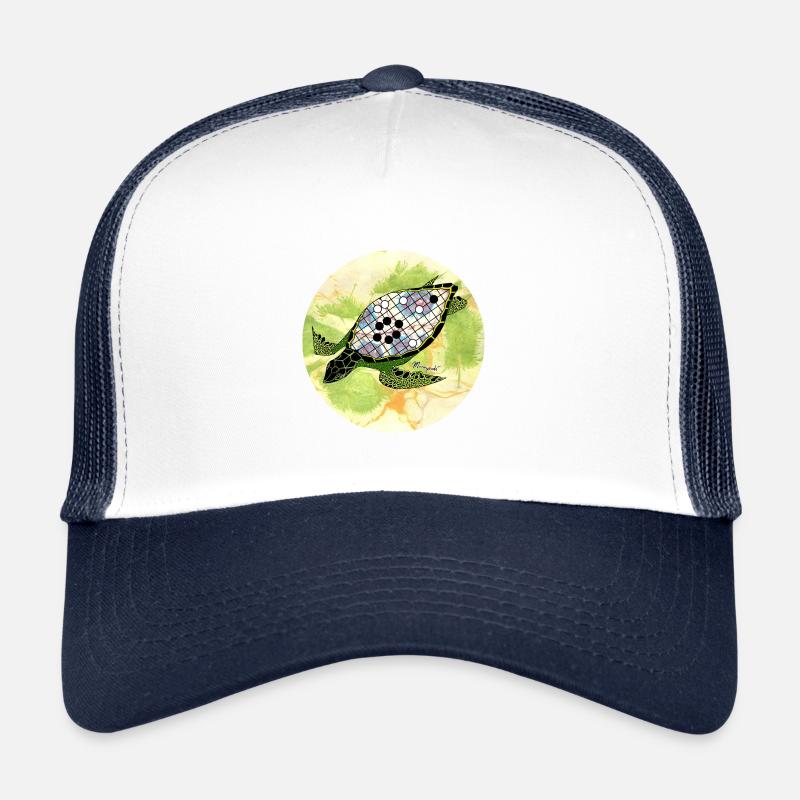 Der Schildkrötenpanzer Trucker Cap