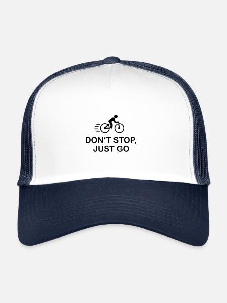 Bicycle - Trucker Cap - white/navy - Front