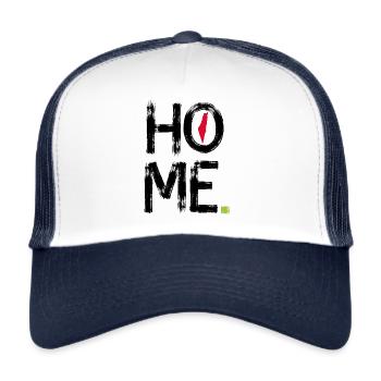 Home Patrie Palestine Palestine - Casquette trucker  - blanc/marine - Devant