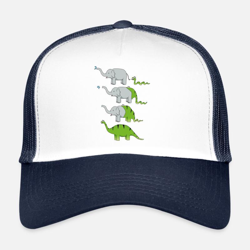Évolution des dinosaures Casquette trucker 