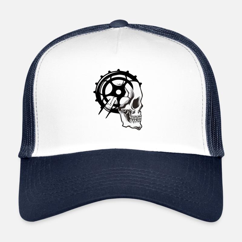 Schädel Bär Trucker Cap
