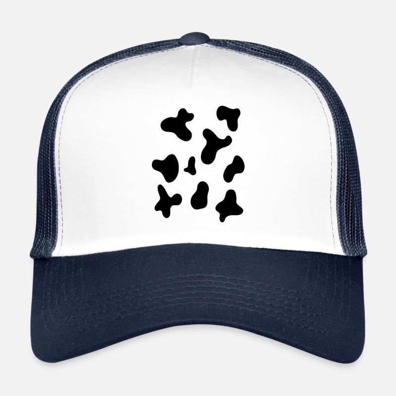 Taches de vache carnaval paysan carnaval Casquette trucker 