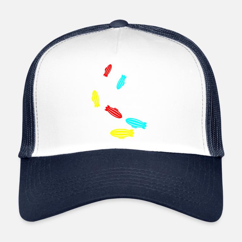 Zeppelin Icon Symbol Trucker Cap