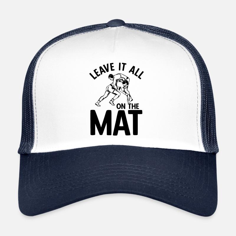 Grappling Martial Arts Wrestling Trucker Cap