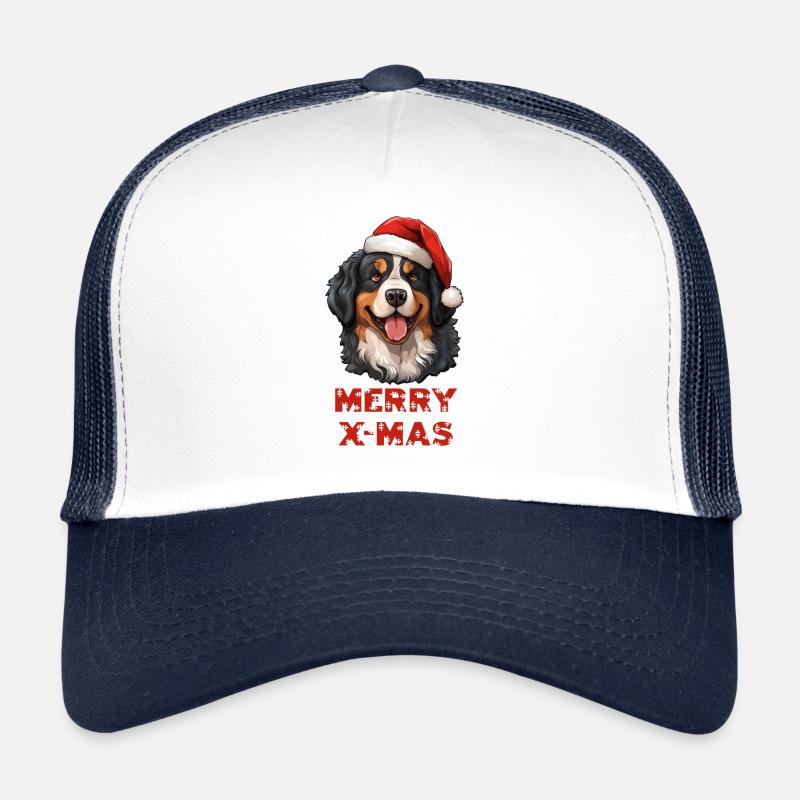 Le bouvier bernois X-Mas Casquette trucker 