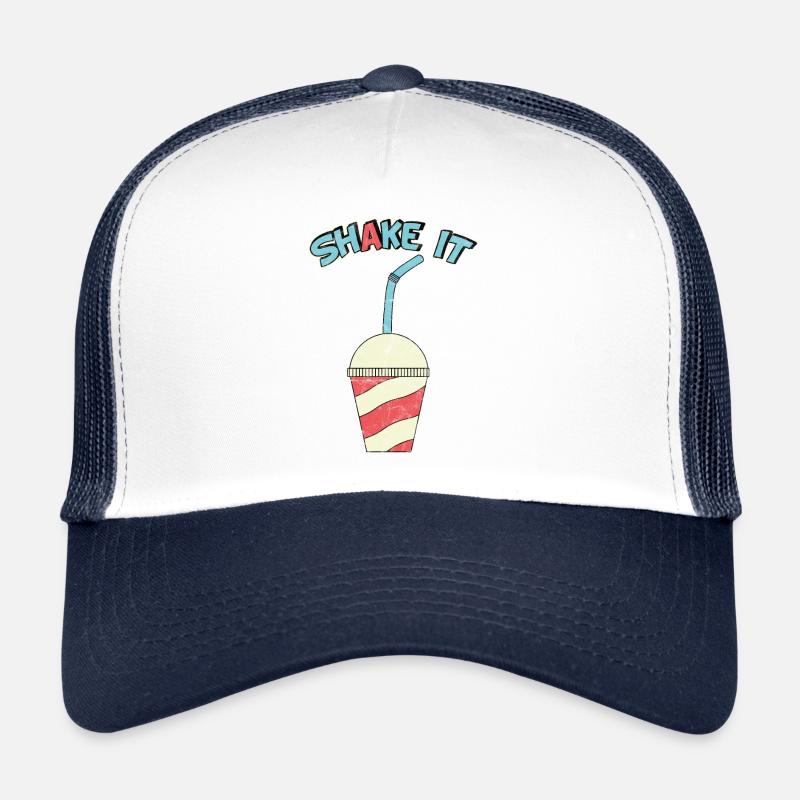 Milchshake Sommer Eis Softeis Limonade Geschenk Trucker Cap