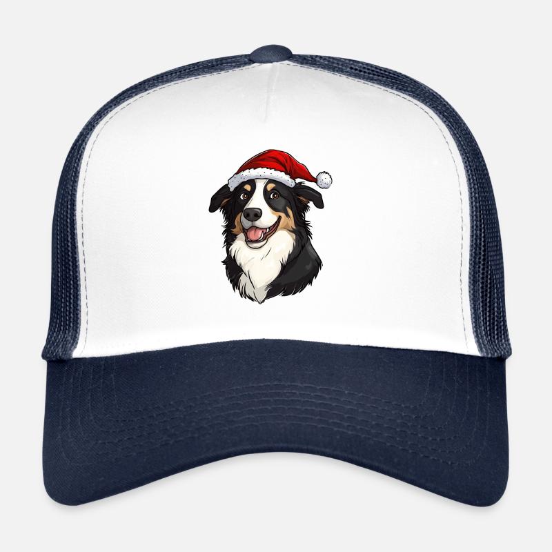 Hund Weihnachten Trucker Cap