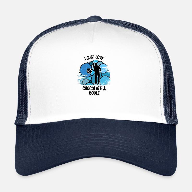 Boule Petanque Boccia Boules Chocolate Trucker Cap