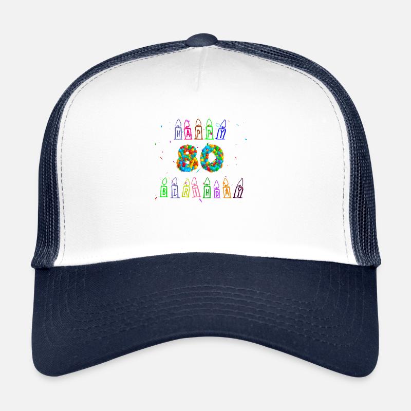 80th birthday gift idea, birthday present Trucker Cap