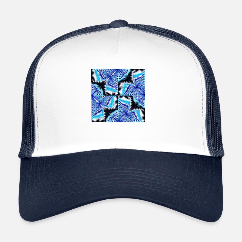 LMNArt - Trucker Cap - white/navy