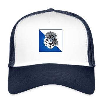 Züri Leu - Trucker Cap - Weiß/Navy - Vorne