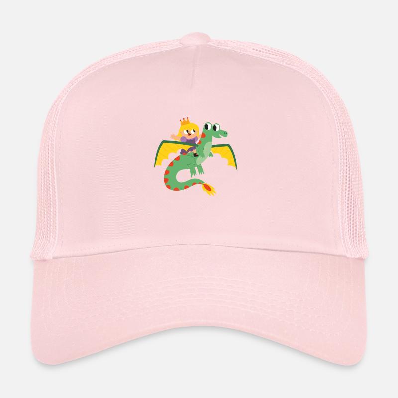 Princess on dragon Trucker Cap