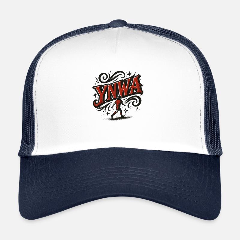 Ynwa - Trucker Cap - white/navy