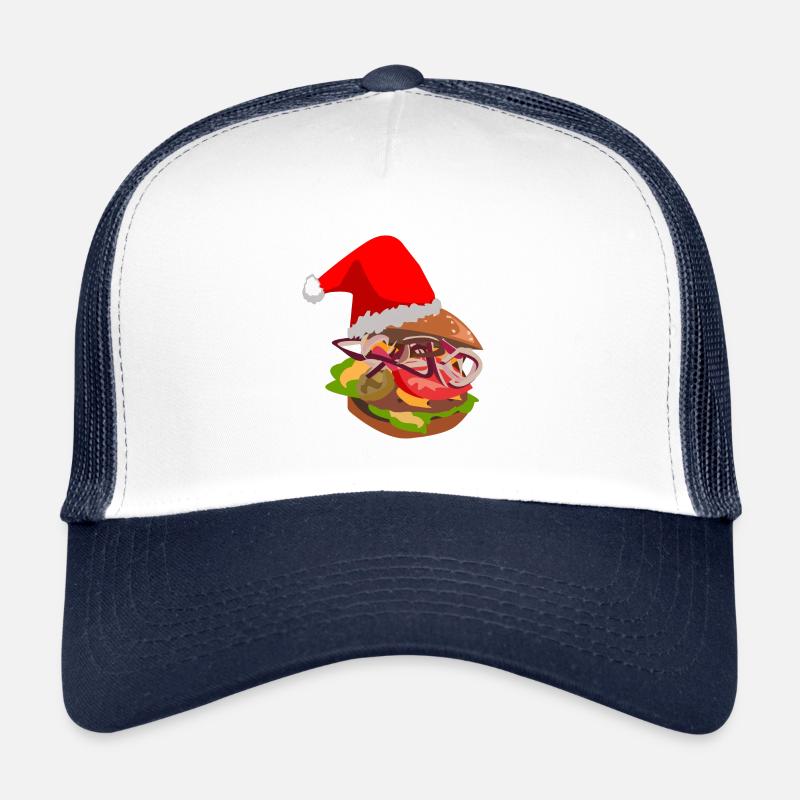 Christmas burger Trucker Cap