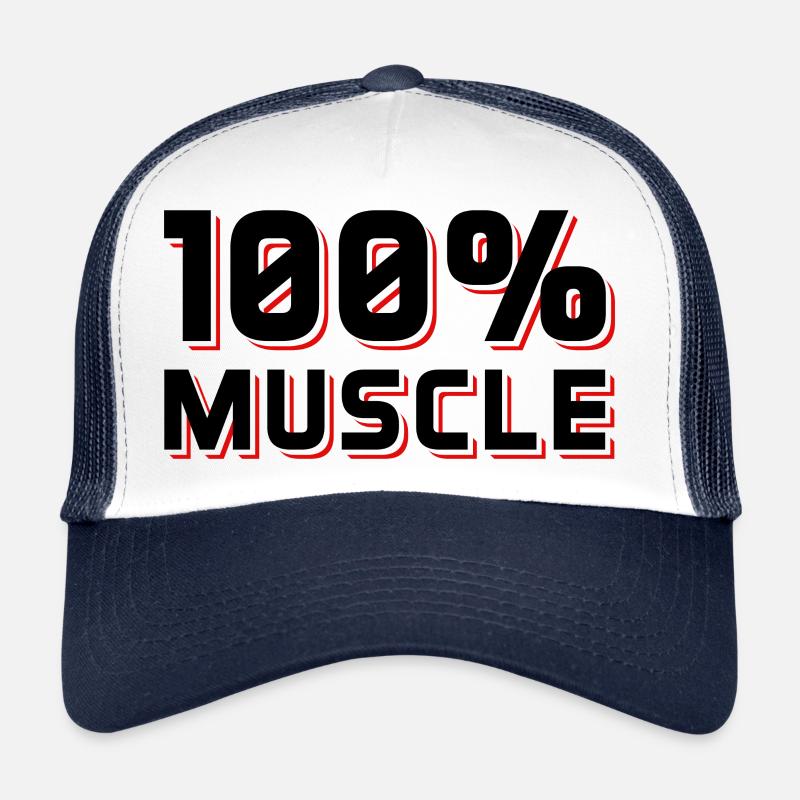 100% MUSCLE Casquette trucker 