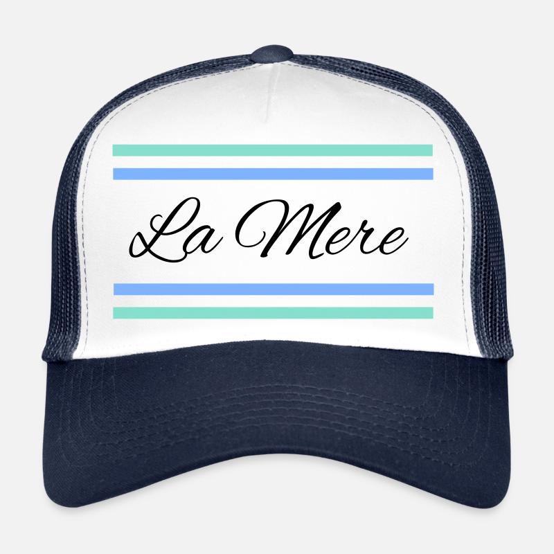La Mere II - Trucker Cap - Weiß/Navy