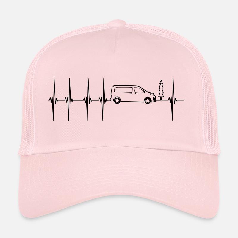 Crosscamp Heartbeat Camping-car Casquette trucker 