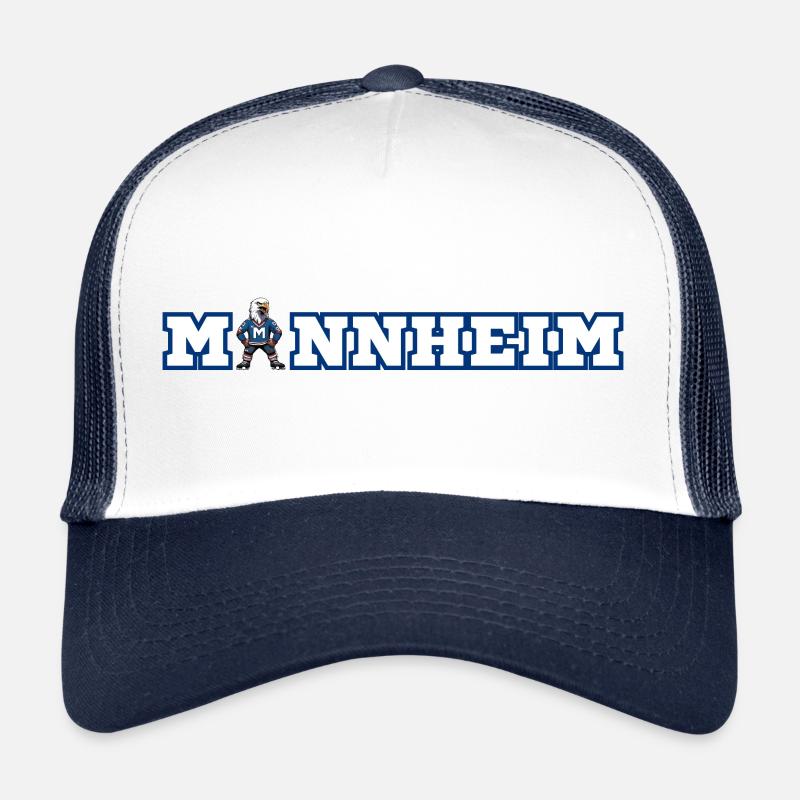 Mannheim, meine Stadt! - Trucker Cap - Weiß/Navy