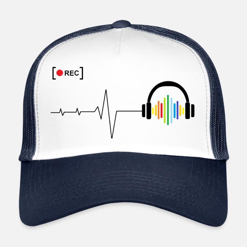 Rainbow beat Casquette trucker 