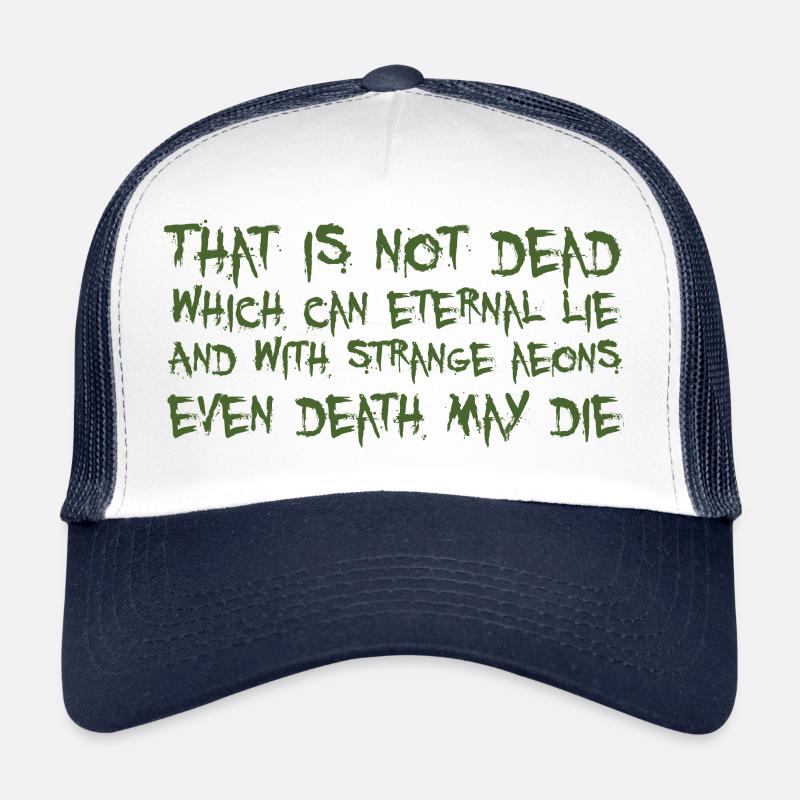 That is not dead which can eternal lie (Cthulhu) Casquette trucker 