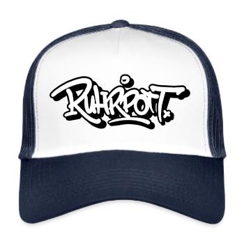 Ruhrpott Tag - Trucker Cap - Weiß/Navy - Vorne