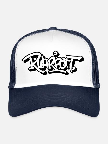 Ruhrpott Tag - Trucker Cap - Weiß/Navy - Vorne