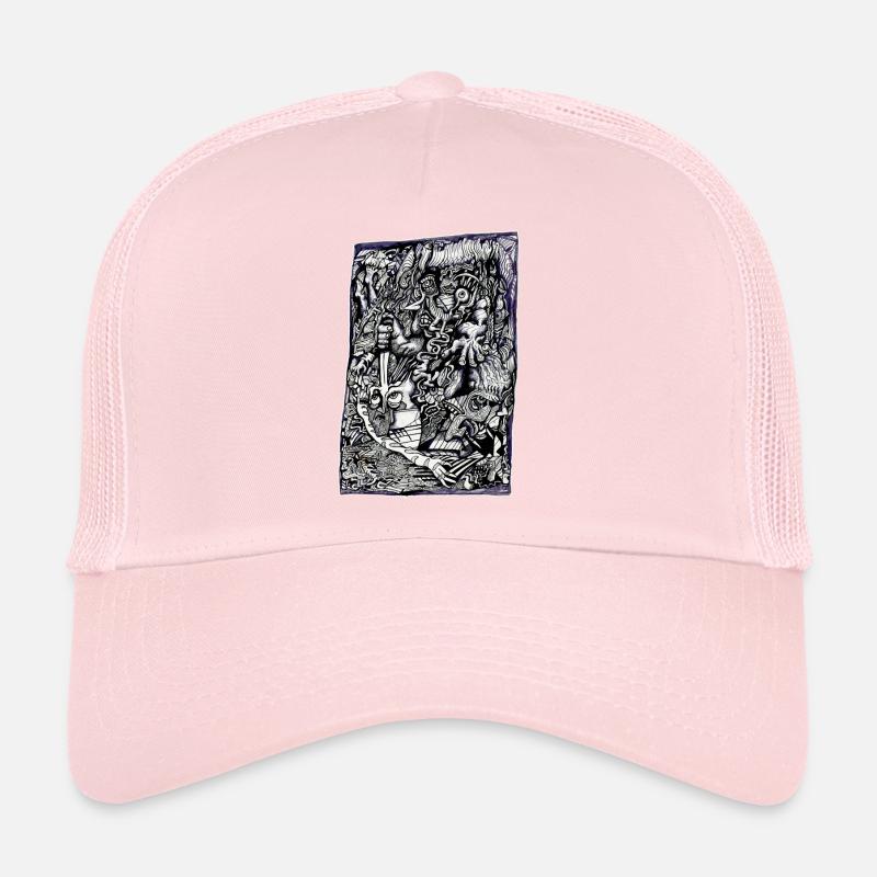 Guerrier alpha Casquette trucker 
