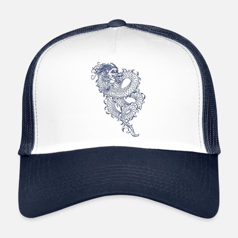 Dragon chinois Casquette trucker 