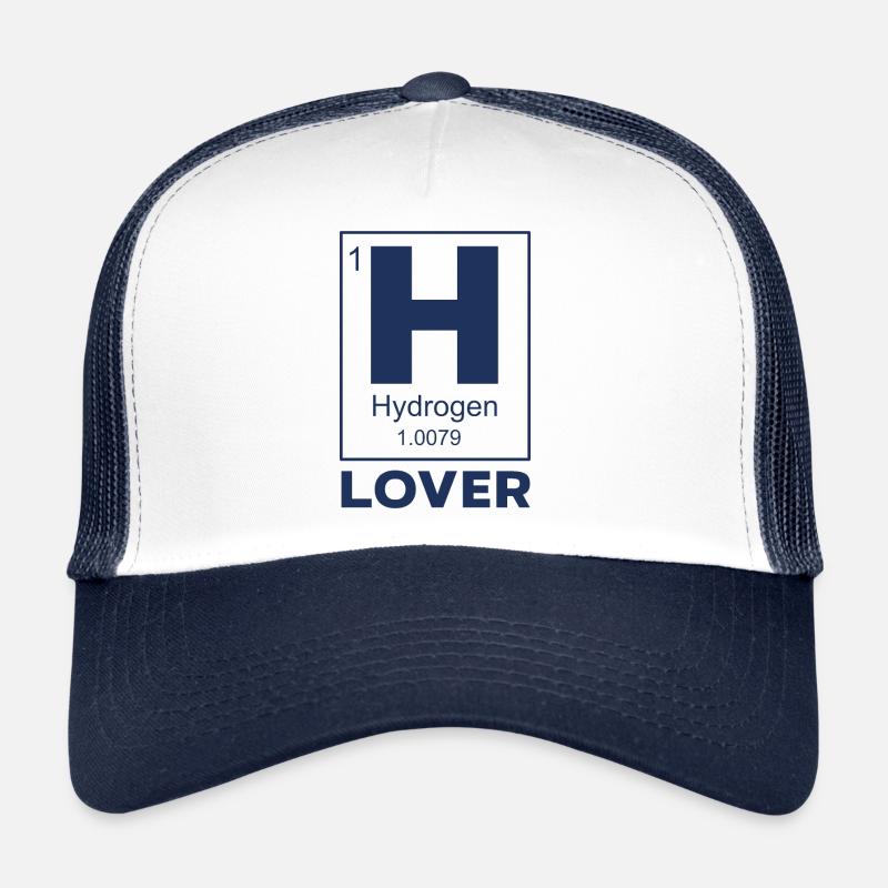 Hydrogen Lover Hydrogen Fuel Cell Trucker Cap