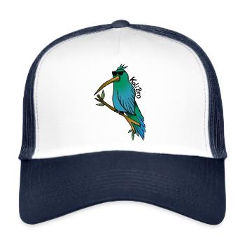 Hummingbird Koli Bro KoliBro Friends - Trucker Cap - white/navy - Front