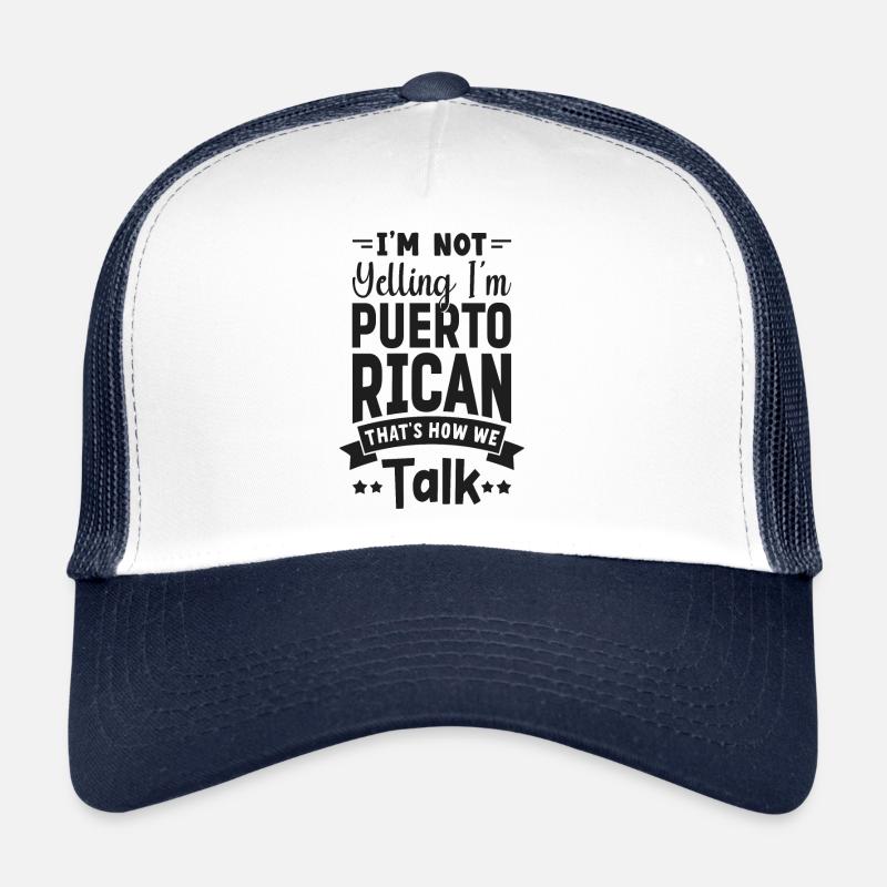 Puerto Rico Trucker Cap