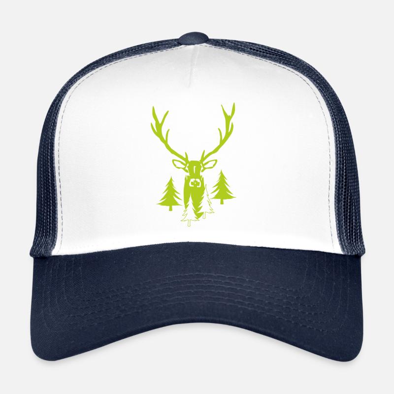 Noble Stag Forest - Cerf avec des bois Casquette trucker 