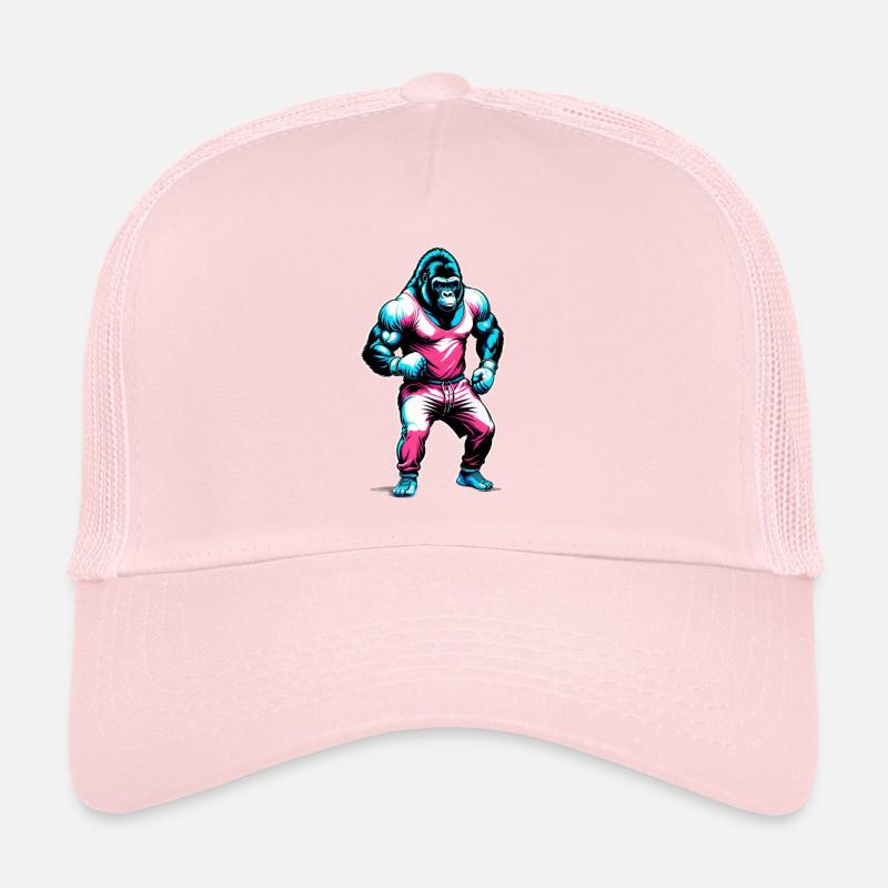 Boxe Boxeur Gorille Casquette trucker 